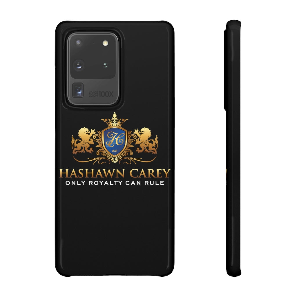 Hashawn Carey Logo Black Slim Phone Cases