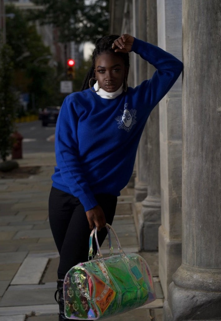 Hashawn Carey Apparel Royal Bleu Sweater