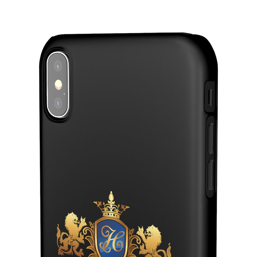 Hashawn Carey Logo Black Slim Phone Cases