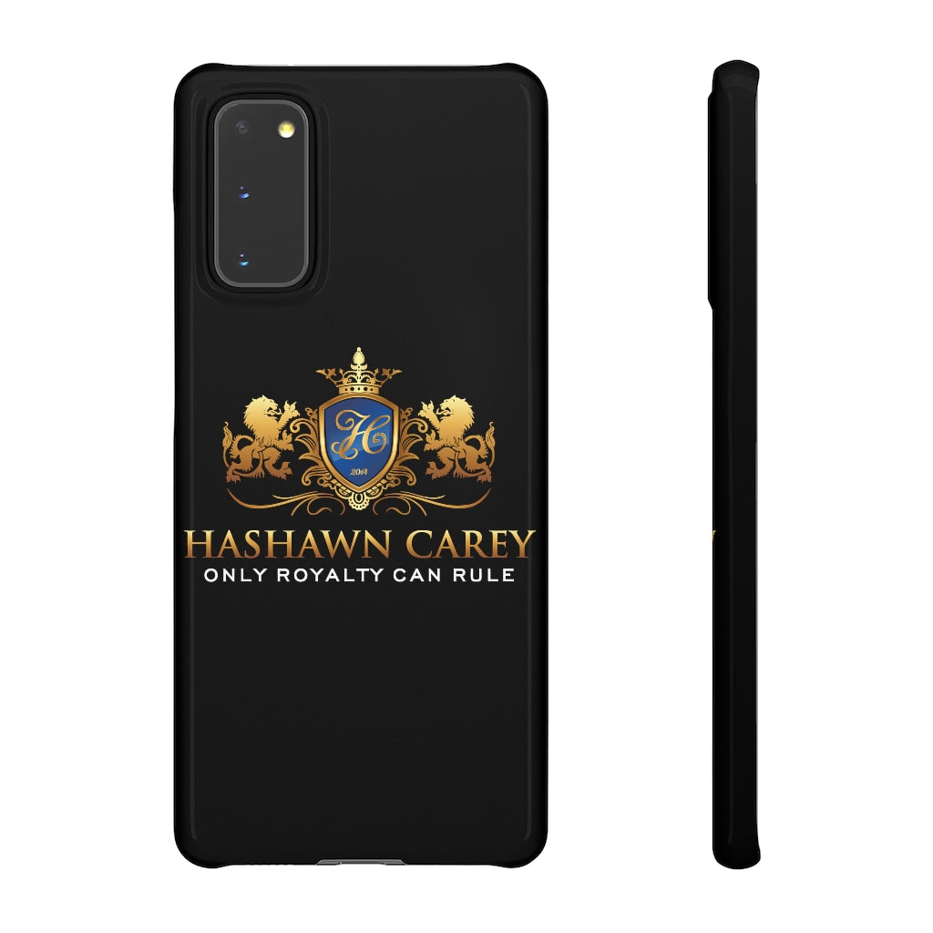 Hashawn Carey Logo Black Slim Phone Cases