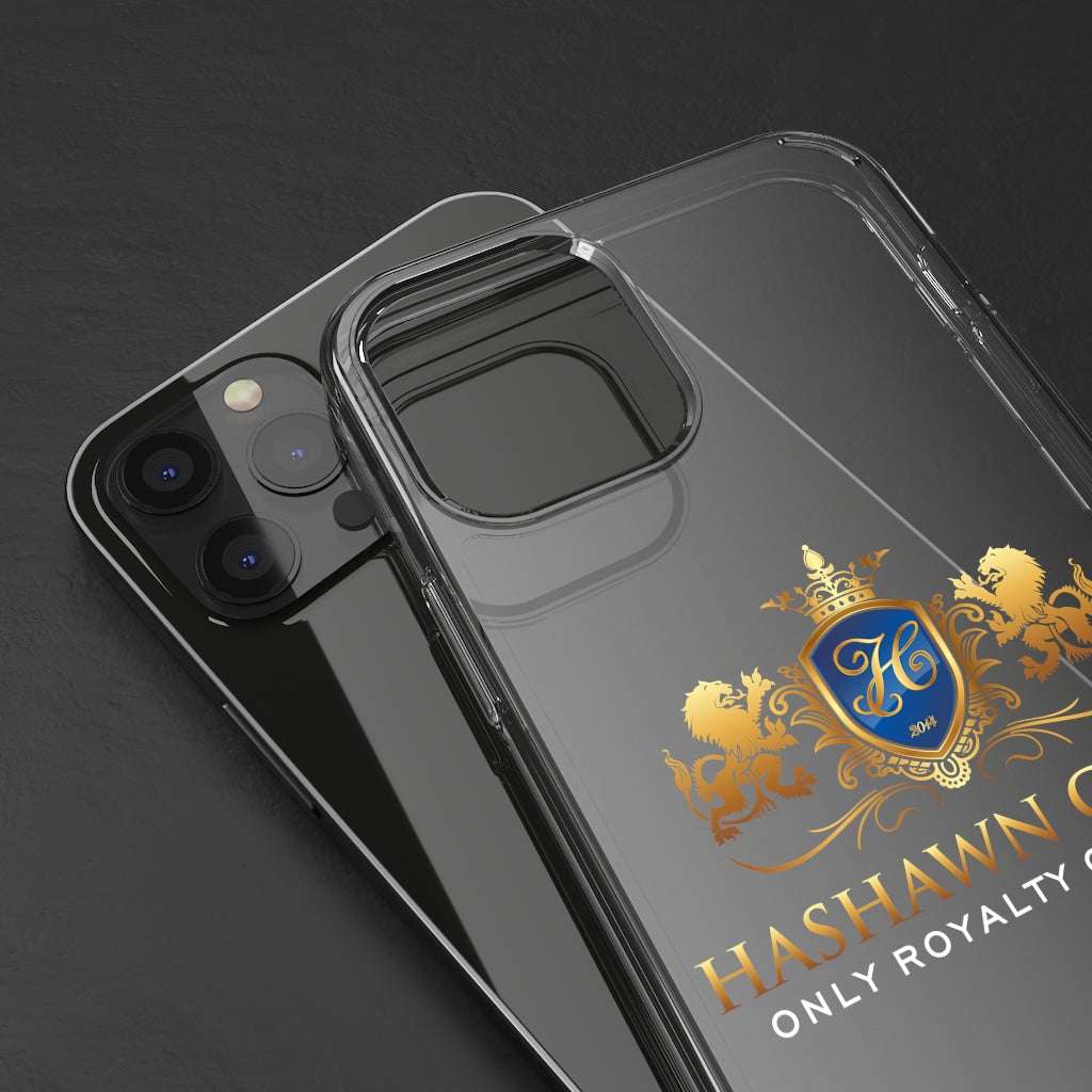 Hashawn Carey Logo Clear Phone Case