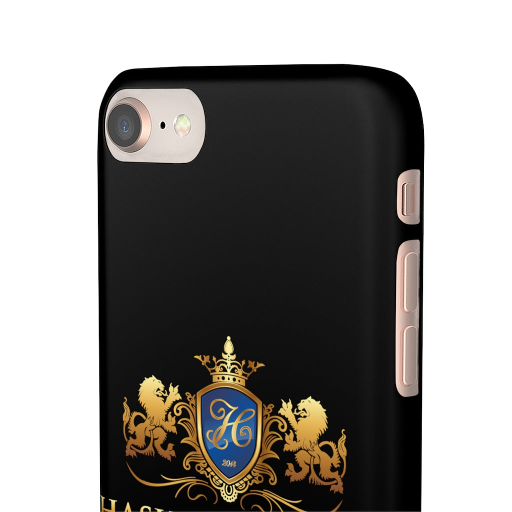 Hashawn Carey Logo Black Slim Phone Cases