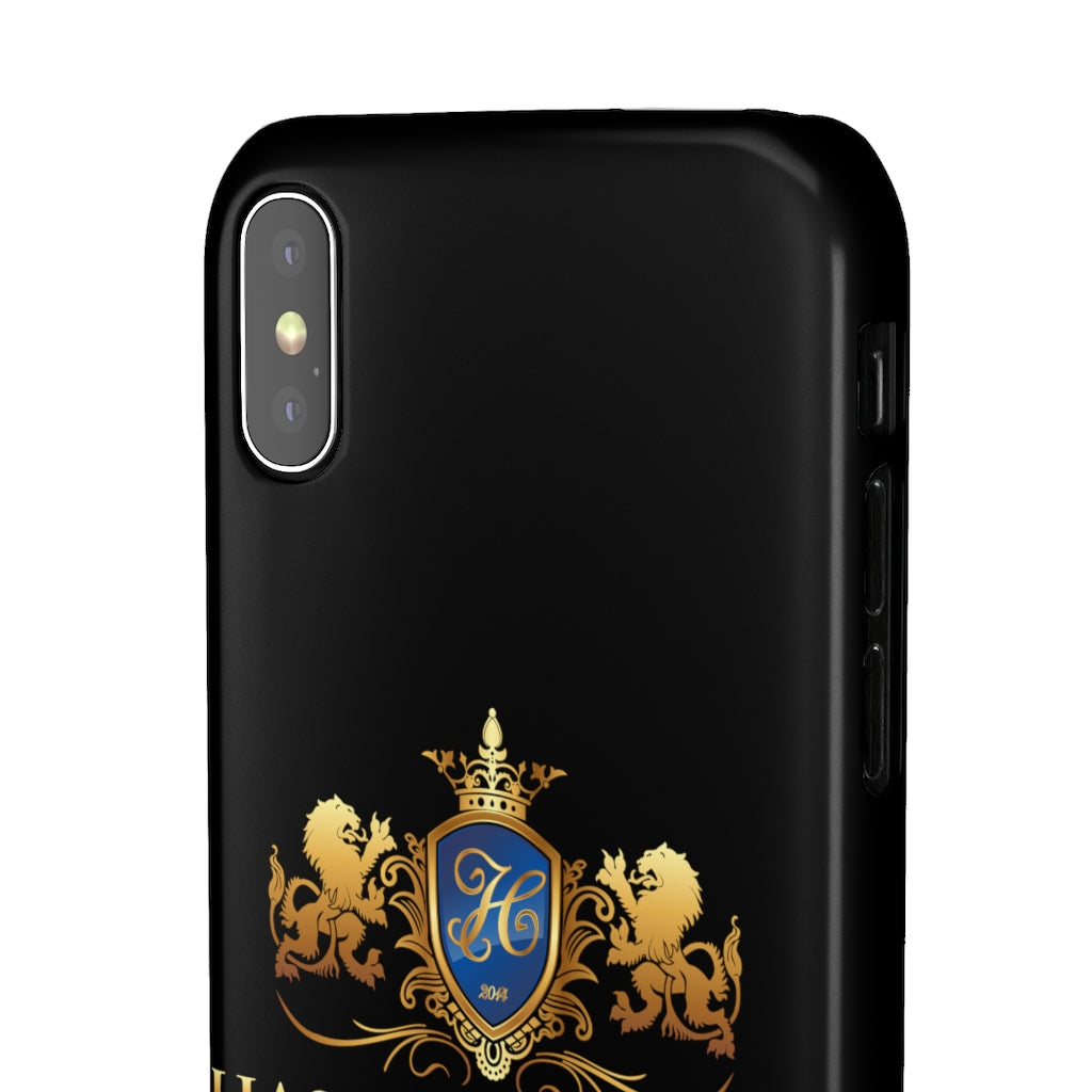 Hashawn Carey Logo Black Slim Phone Cases