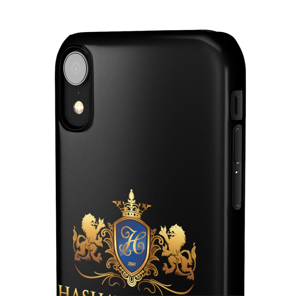 Hashawn Carey Logo Black Slim Phone Cases