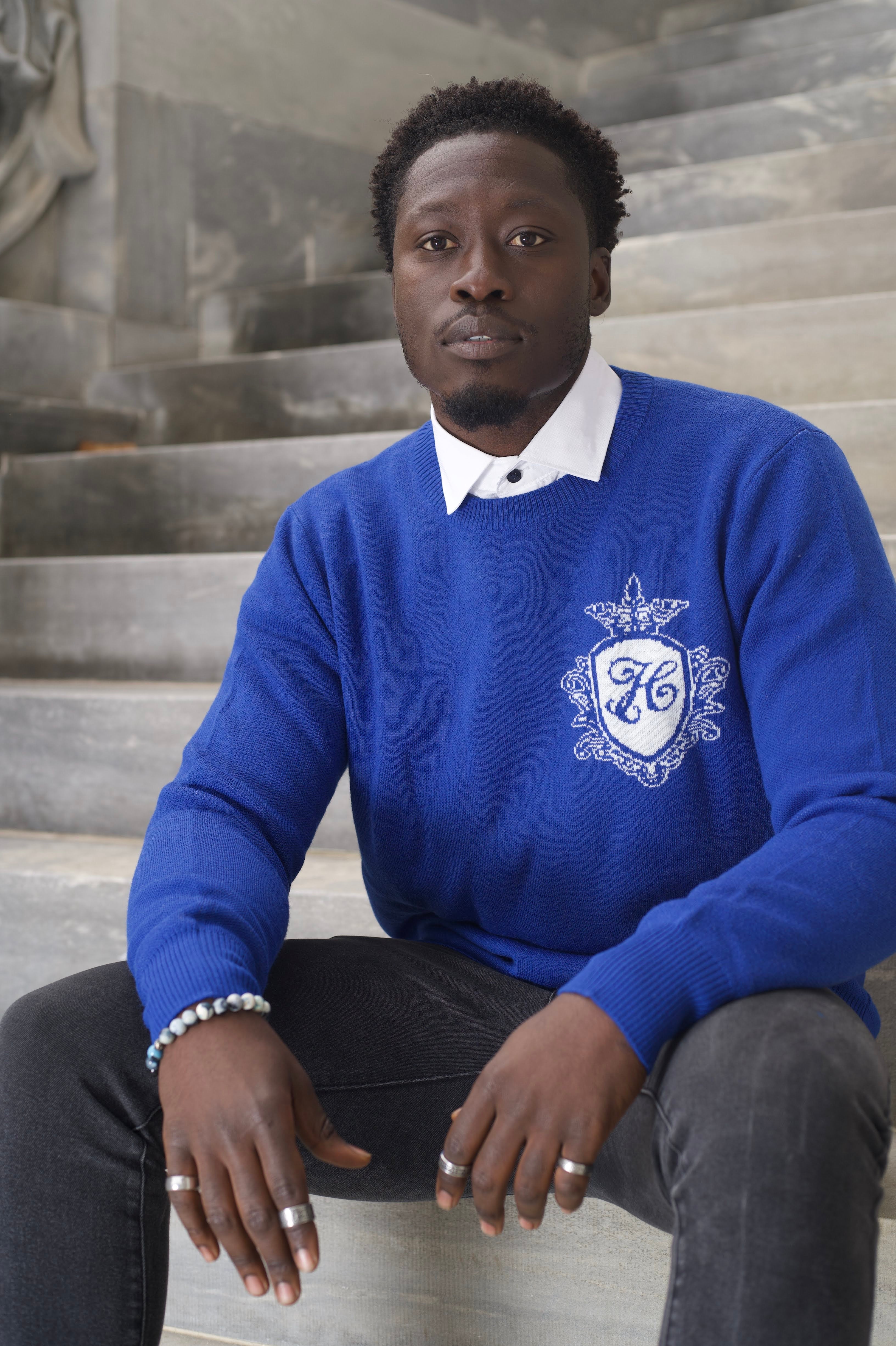 Hashawn Carey Apparel Royal Bleu Sweater