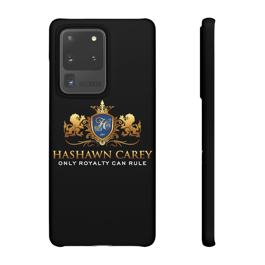 Hashawn Carey Logo Black Slim Phone Cases
