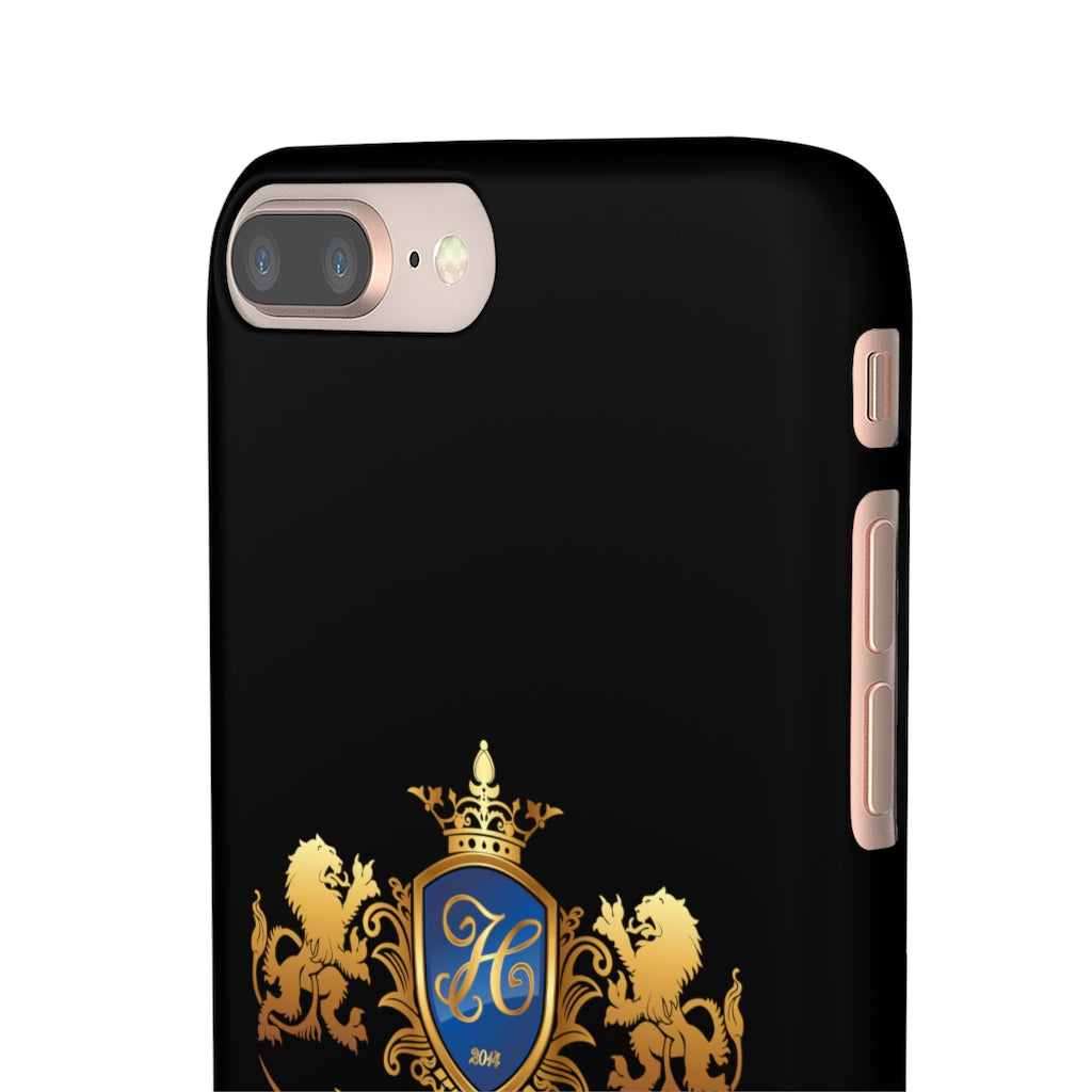 Hashawn Carey Logo Black Slim Phone Cases