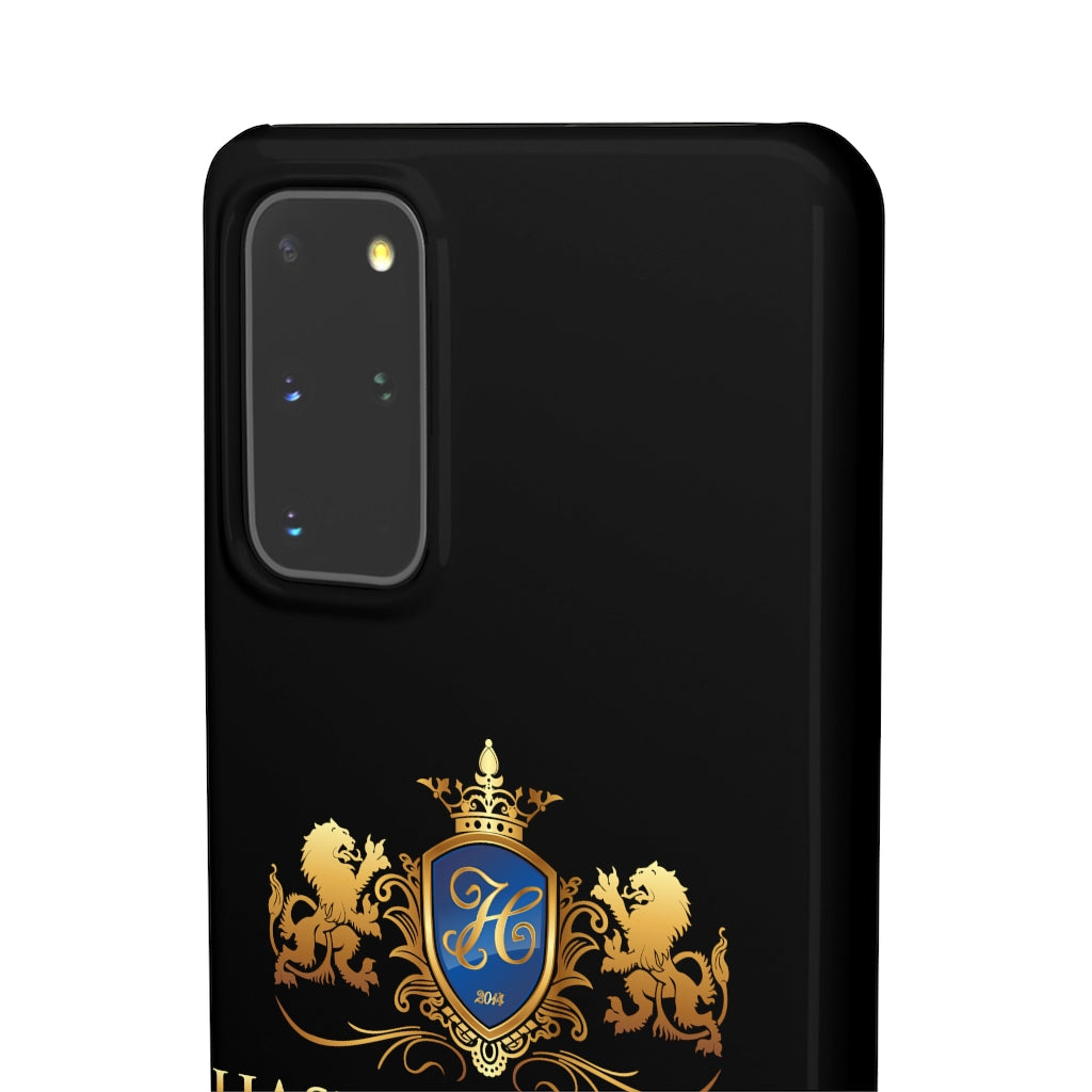 Hashawn Carey Logo Black Slim Phone Cases
