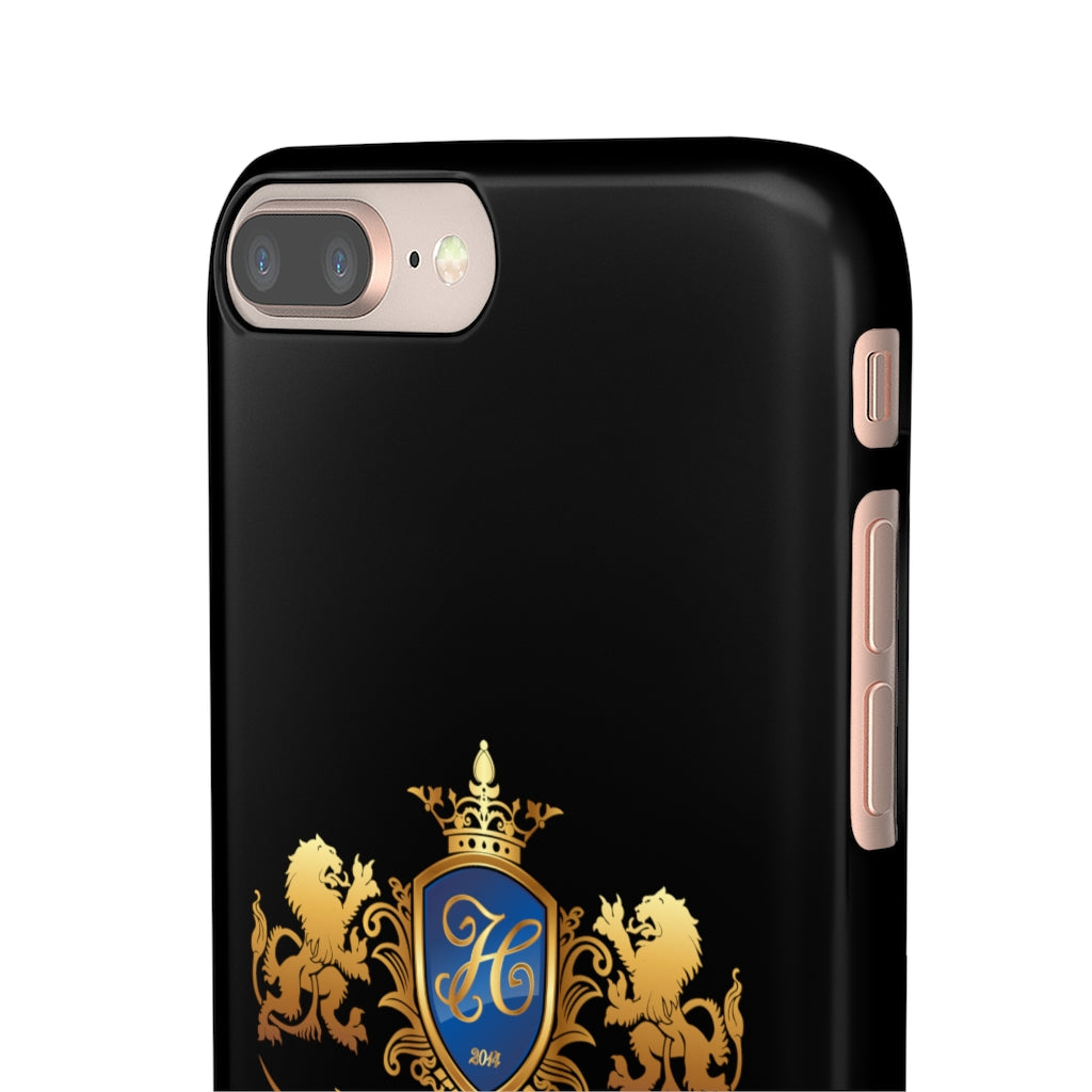 Hashawn Carey Logo Black Slim Phone Cases