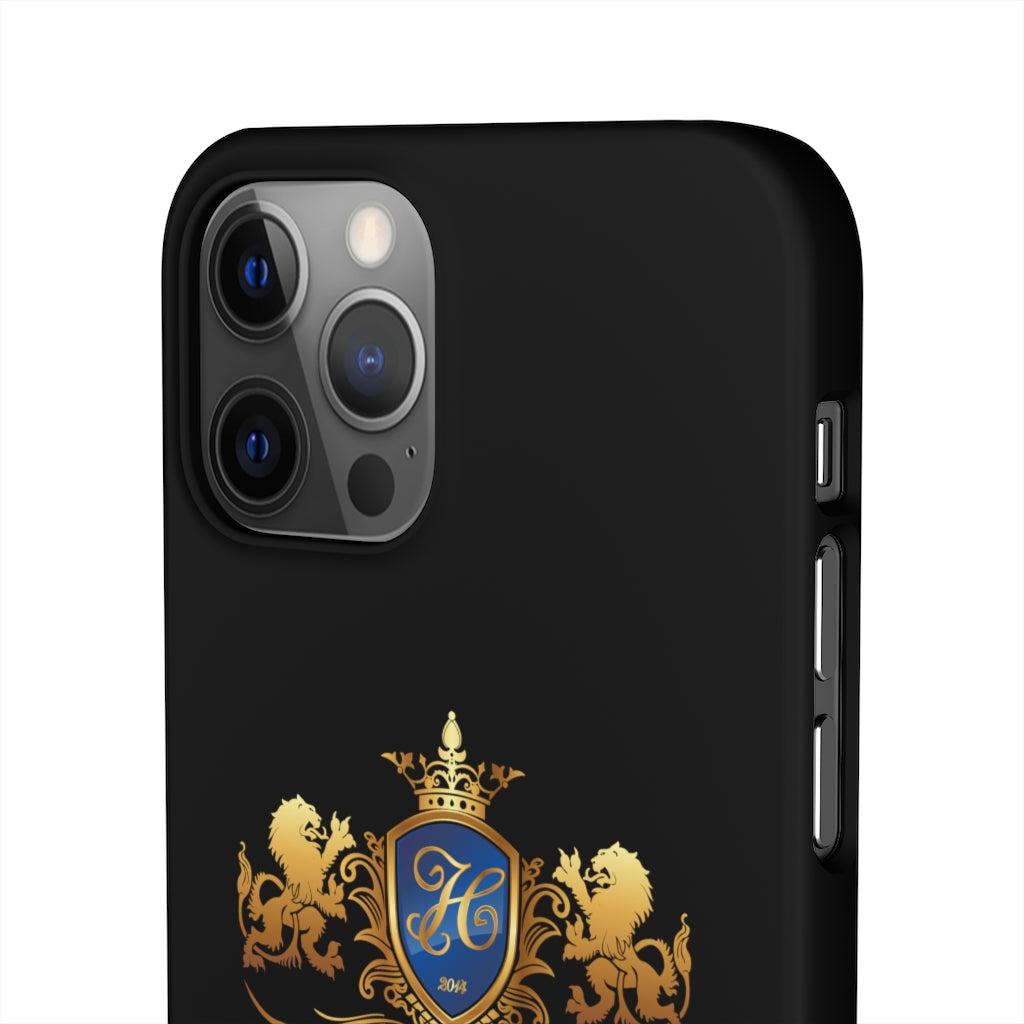 Hashawn Carey Logo Black Slim Phone Cases