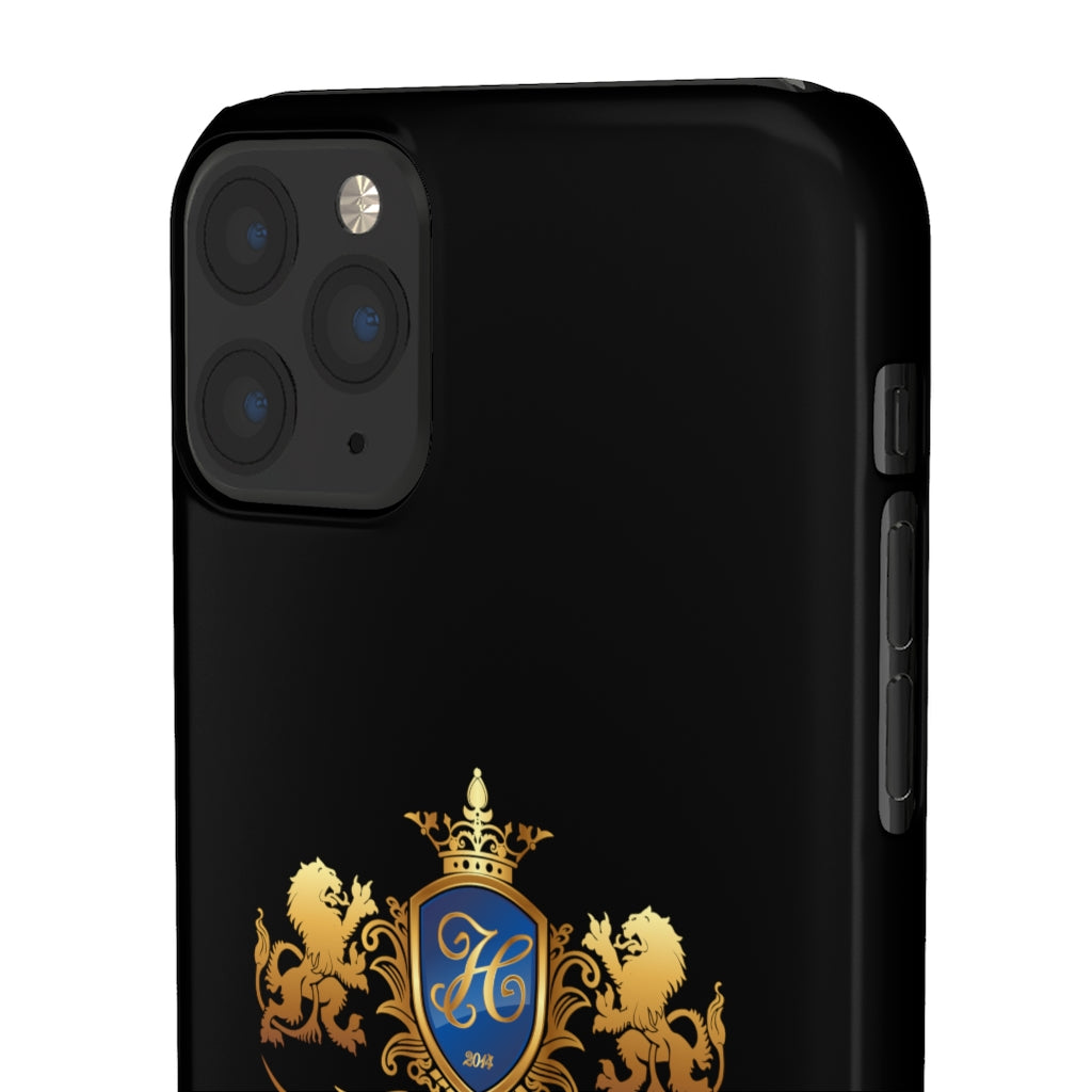Hashawn Carey Logo Black Slim Phone Cases