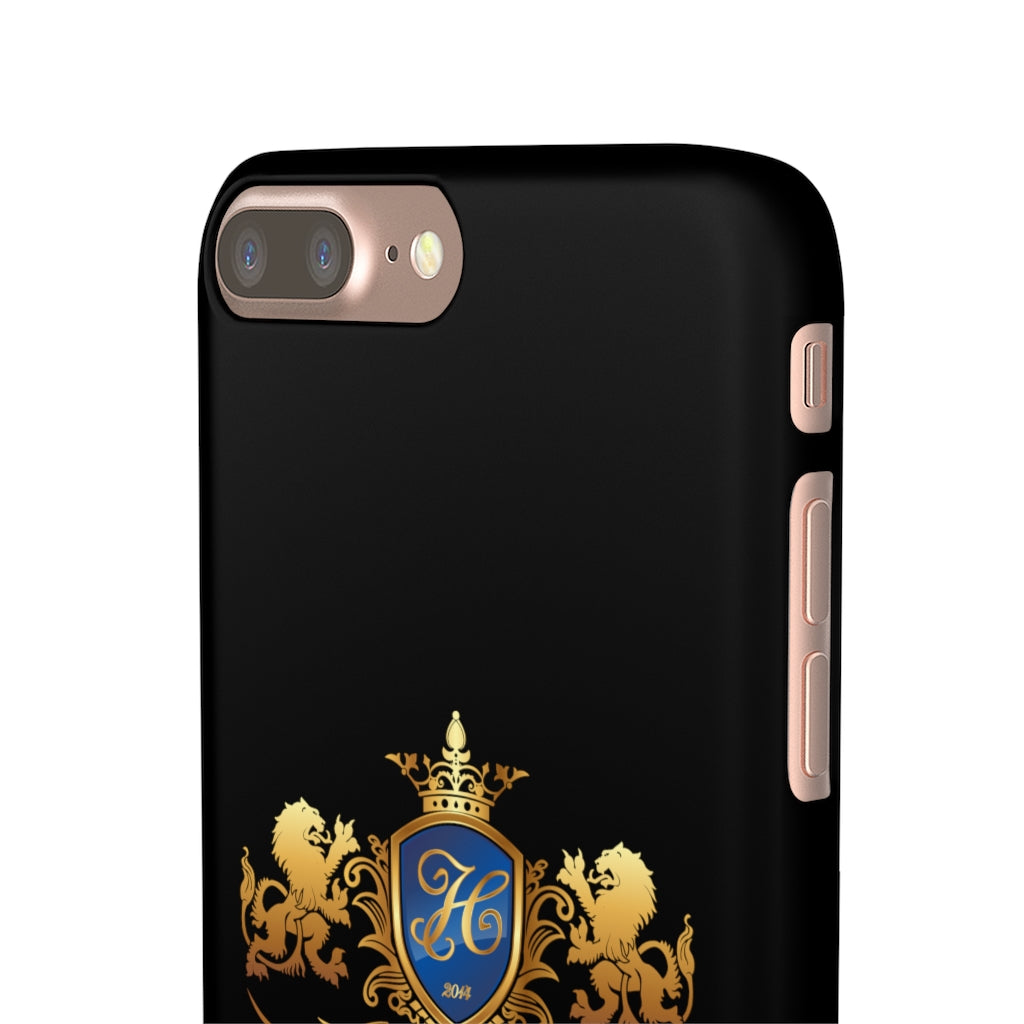 Hashawn Carey Logo Black Slim Phone Cases