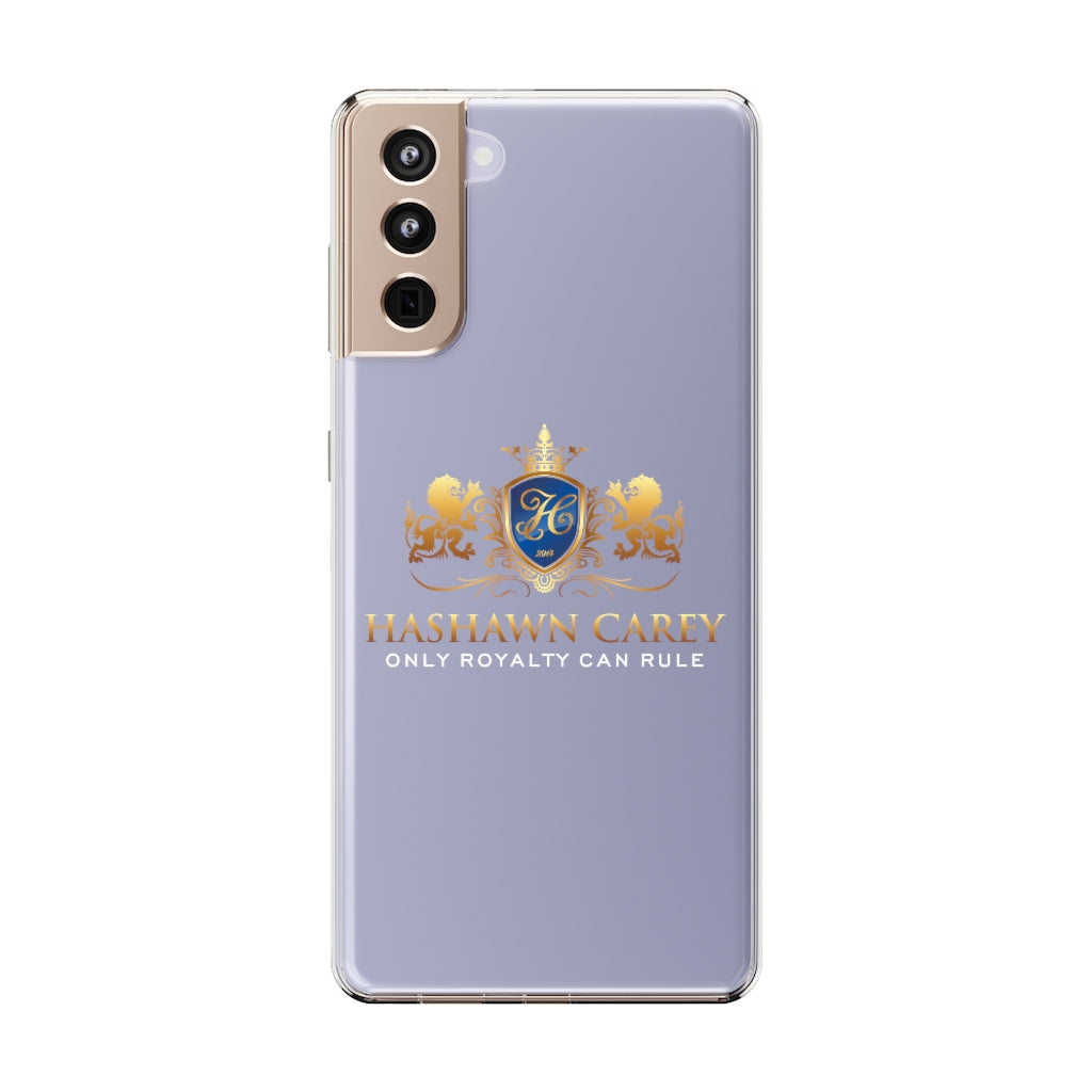 Hashawn Carey Logo Clear Phone Case
