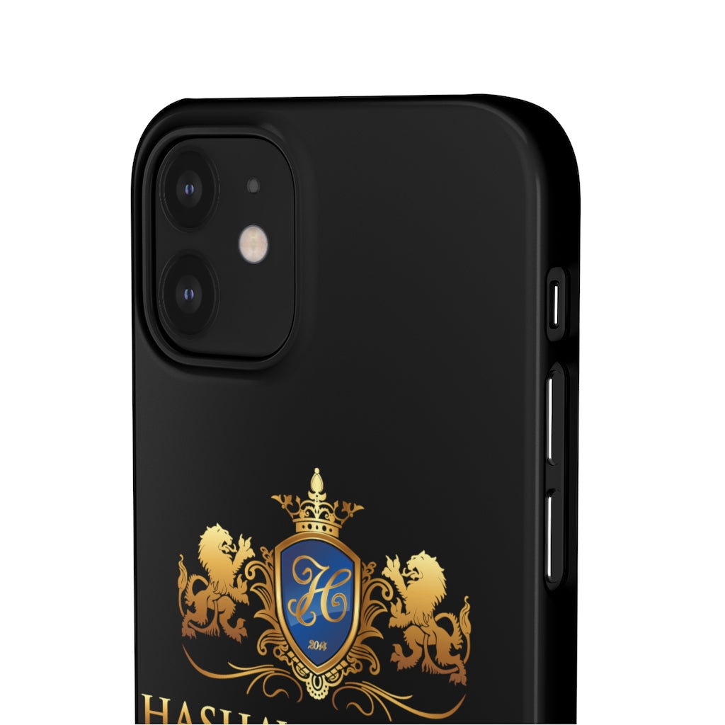 Hashawn Carey Logo Black Slim Phone Cases