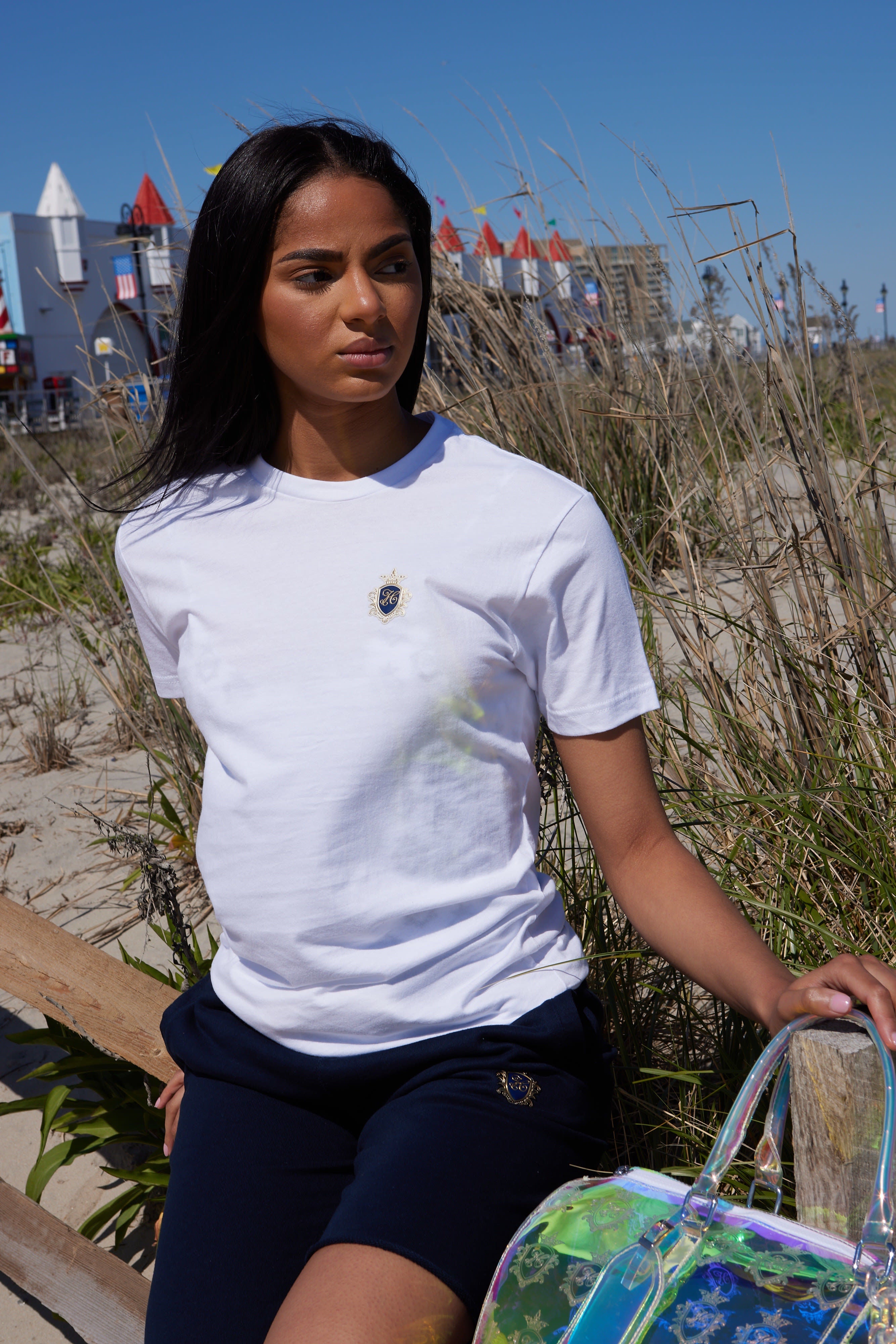 Hashawn Carey Signature Crest T-Shirt