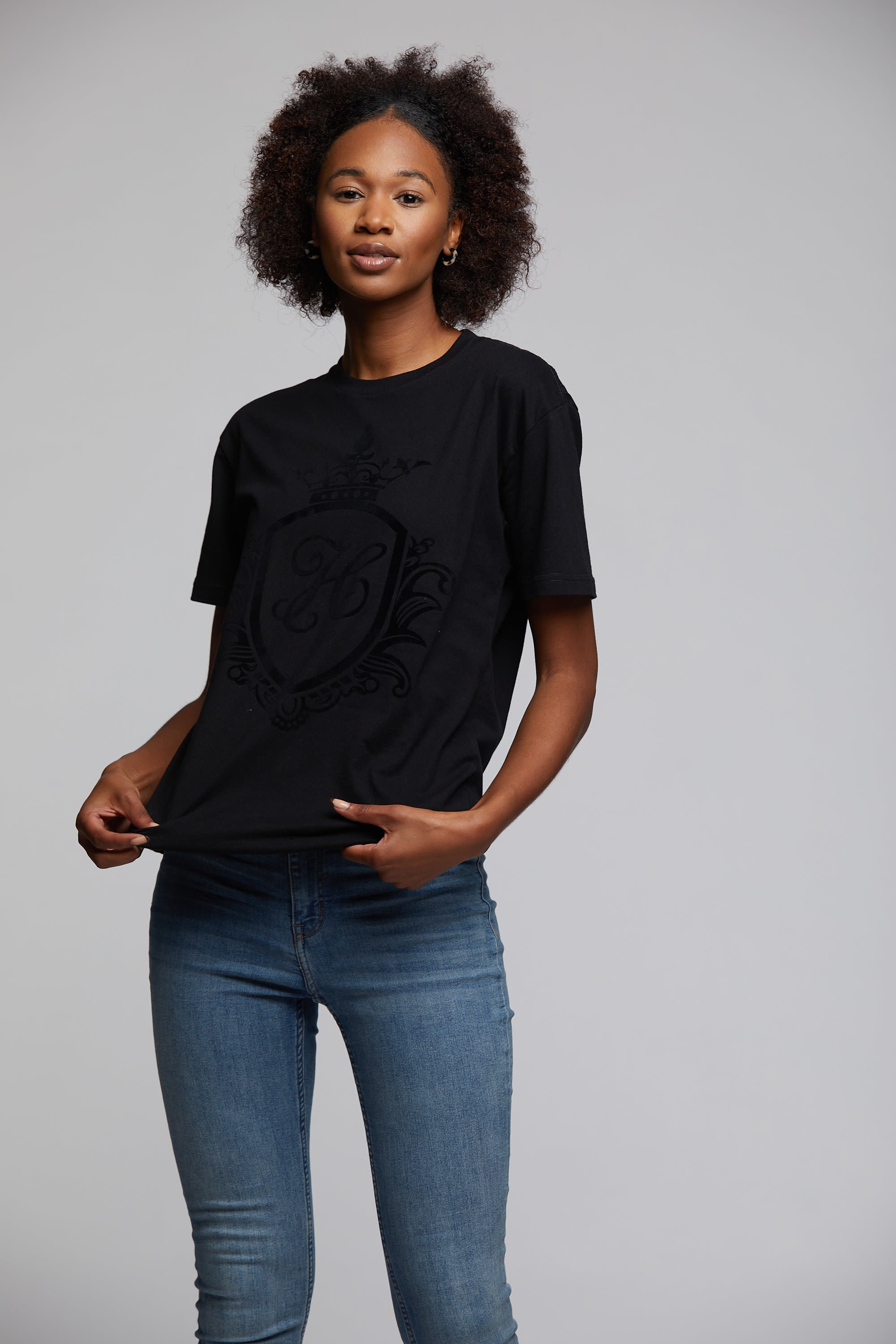 Hashawn Carey Apparel Noir Sur Noir